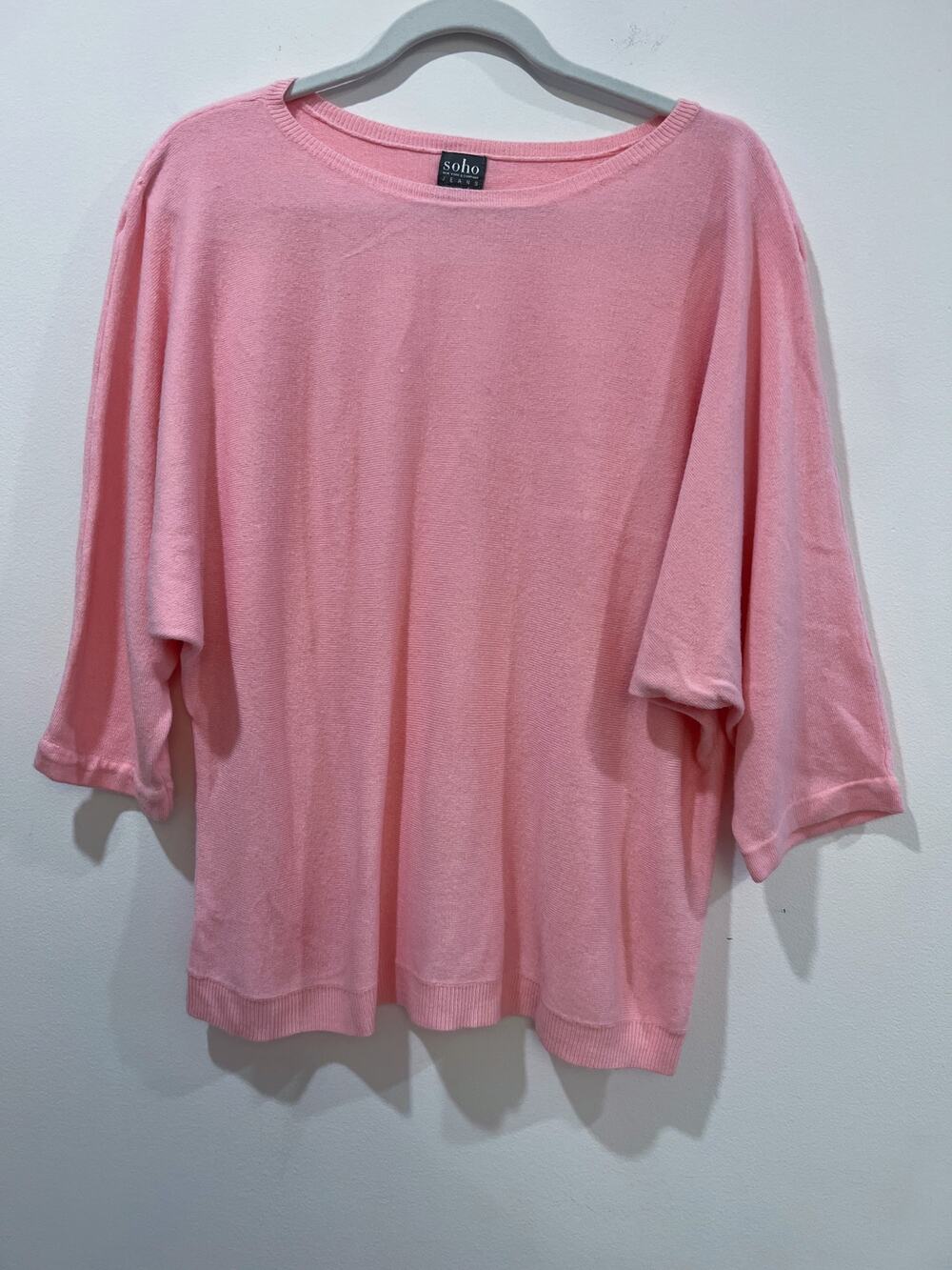 New York & Company Scoopneck Dolman Sweater Large